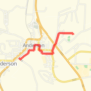 run to corcorans and back