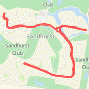 Sandhurst 2 Run route image