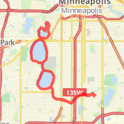 Parkway/Harriet/Chalhoun/Isles 15.5 MI