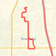 A run mapped on 05/11/2011