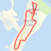 beach run