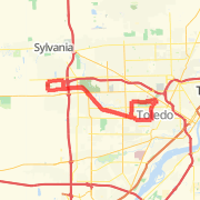 Uparkstrail to kingroad via sylvania ave