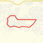 little over 3 mi in Fish Hawk