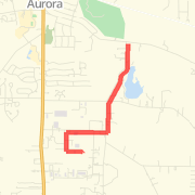 A run mapped on 05/14/2011