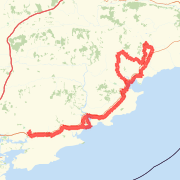 A ride mapped on 05/15/2011