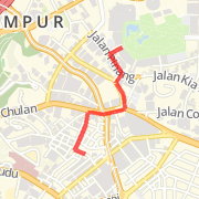 A run mapped on 05/15/2011