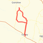 81.7km Oakey to Quinalow