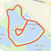 Quarry Lakes Horseshoe Lake Run