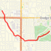 Keystone to Cass Out &amp; Back from Elmwood