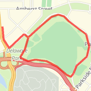 Delaware Park once around