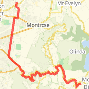 Mooroolbark-Sassafras-Monbulk return