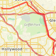 Bike ride from echo park to north hollywood along LA river