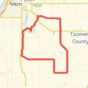 A ride mapped on 05/21/2011