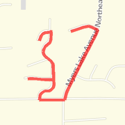 3 mile out to Myers lake &amp; back