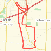 A southbound loop from Dewhurst and Chestnut Ridge