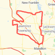 A ride mapped on 05/22/2011