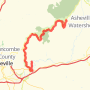 A ride mapped on 05/22/2011
