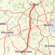 A ride mapped on 05/22/2011