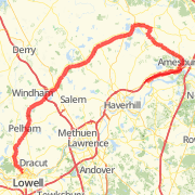 A ride mapped on 05/23/2011