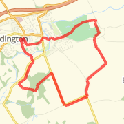 6.67 mile route