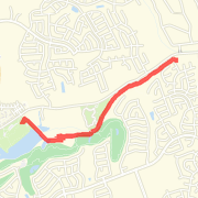 Brushy Creek Park 4 miler - Starting @ Lake Trailhead