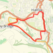 A run mapped on 25/05/2011