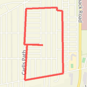 A run mapped on 05/25/2011