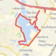 A run mapped on 05/25/2011