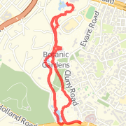 Botanic Garden 4.5k Route Run route image