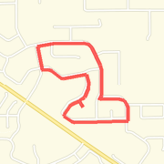 A run mapped on 05/28/2011