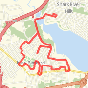 5.37 Mile Run Abstract Art Look