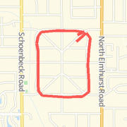 A run mapped on 06/01/2011