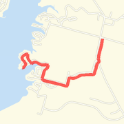 4.84 Dad\'s House to League Line Rd Out &amp; Back