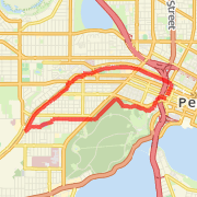 Perth - Fremantle Rail - Shenton Park - Kings Park