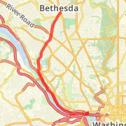 Capital Cresent Bike Route