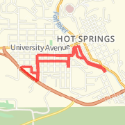 Hot Springs, SD with hill repeats