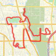 A run mapped on 06/09/2011