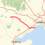Sanctuary Lakes, Werribee, Mount Wallace return.