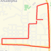 3 mile Whispering Oaks run