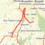 Buizingen - Uccle (Canal thru Anderlecht)