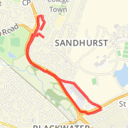 A run mapped on 06/12/2011 Run route image