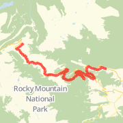 Rocky Mountain Nat. Park Trail Ridge Road to Alpine Visitors Center
