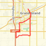 A ride mapped on 06/11/2011