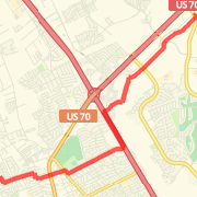 6 mi run pre-FitnessOne-workout & 6 mi run post-FitnessOne-workout