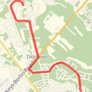 8/20 run towards pine hill