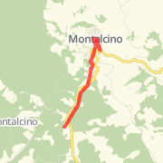 Montalcino, Tuscany, Italy (Castle to Town)