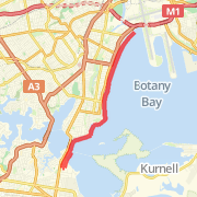 Taren Point Bridge to airport - return