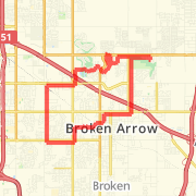 A run mapped on 06/14/2011