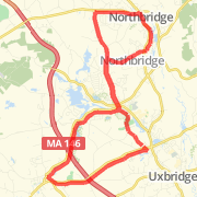 A ride mapped on 06/16/2011