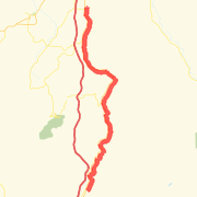 Drake Field to Mountainburg - out and back